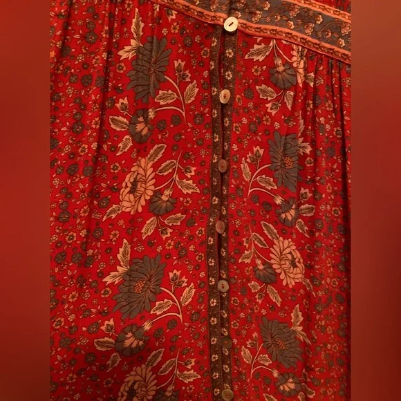 Arnhem Ophelia Maxi Dress, Salsa, Size AU14, US10 - Picture 10 of 11